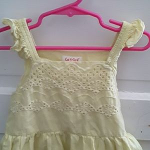 Cat & Jack Girls Eyelet lace dress